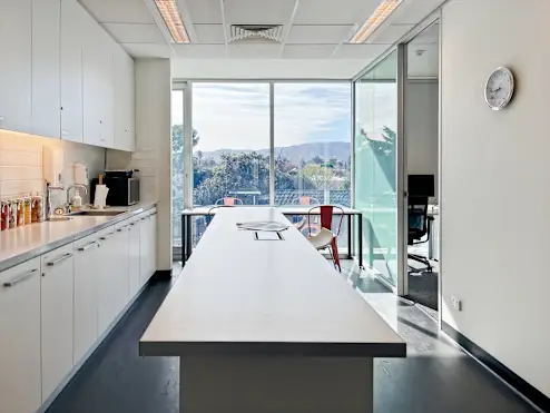 Shared kitchen and breakout area at 169 Fullarton Road, Eastwood